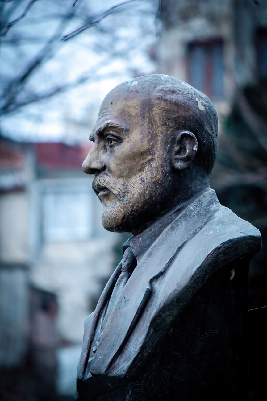 sculpture of man