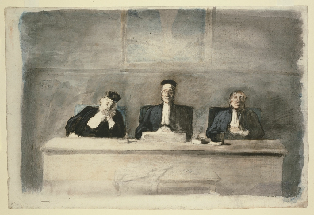 Three Judges Honoré-Victorin Daumier